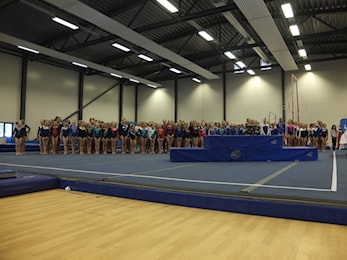 Flott turnhelg med 250 gymnaster i 24.cup 2 i Asker